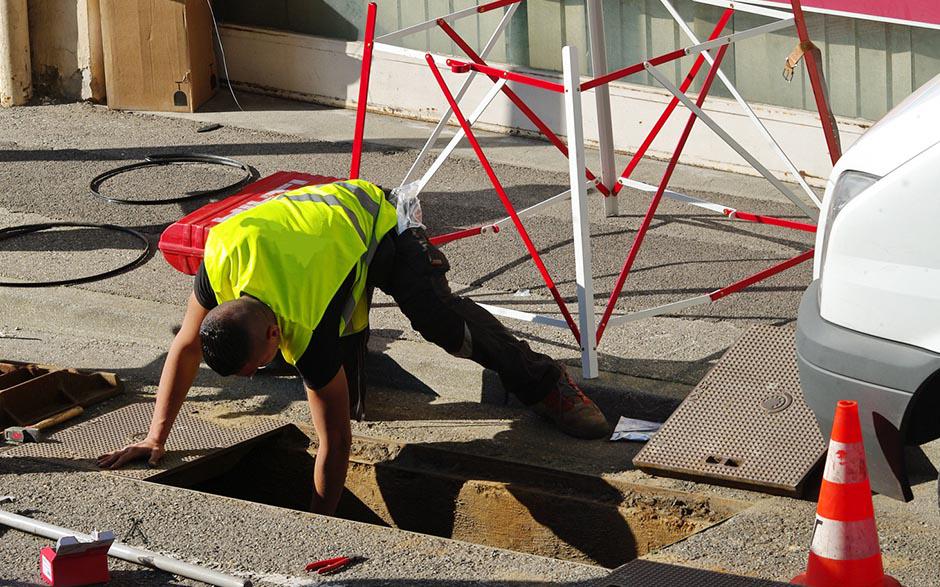 travaux assainissement Houdan